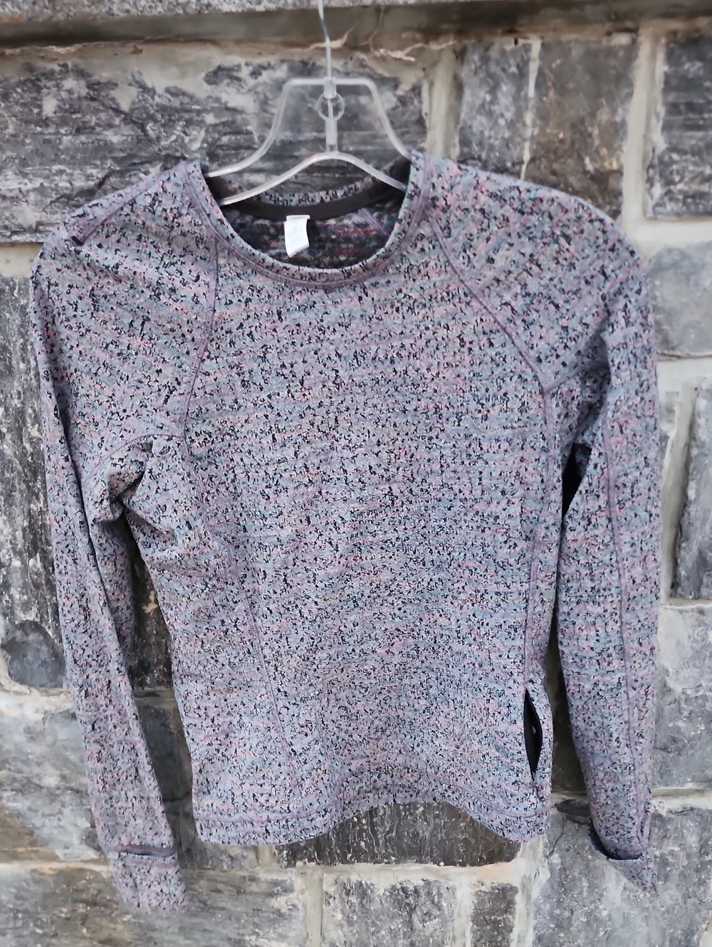 lululemon Multicolor Speckled Crewneck Pullover